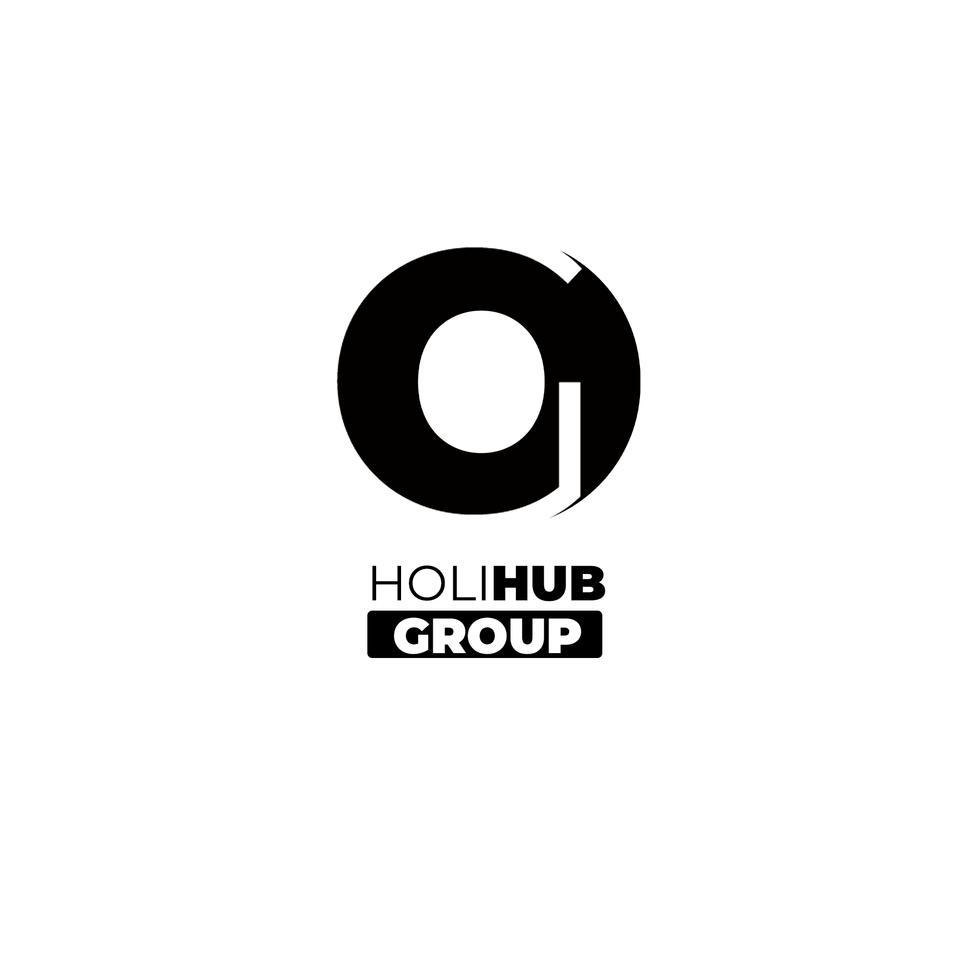 Logo Holi Hub Group Blanc
